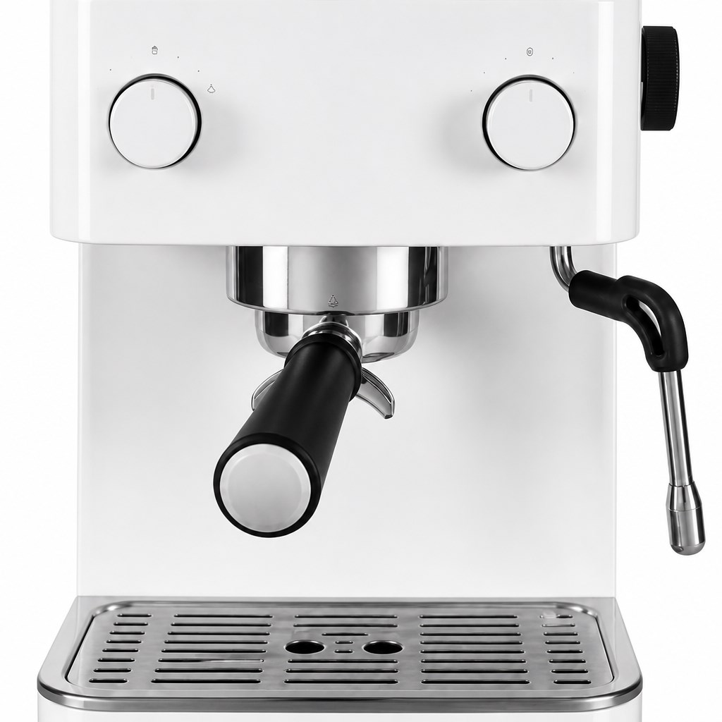 Castwell Compact Espresso Machine with Steam Wand thumbnail 3